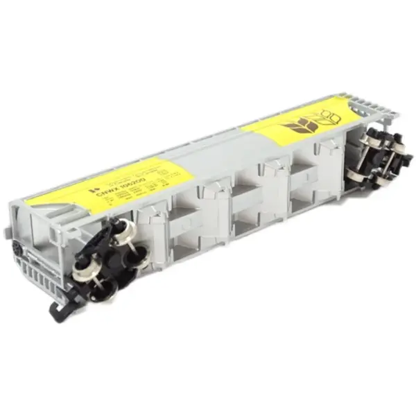 N Scale 1/160 Yellow Wheat Train Carriage Model - Image 5