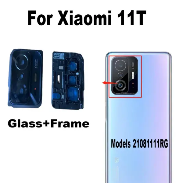 Xiaomi Mi 11T Pro 5G Rear Camera Glass Replacement - Image 2
