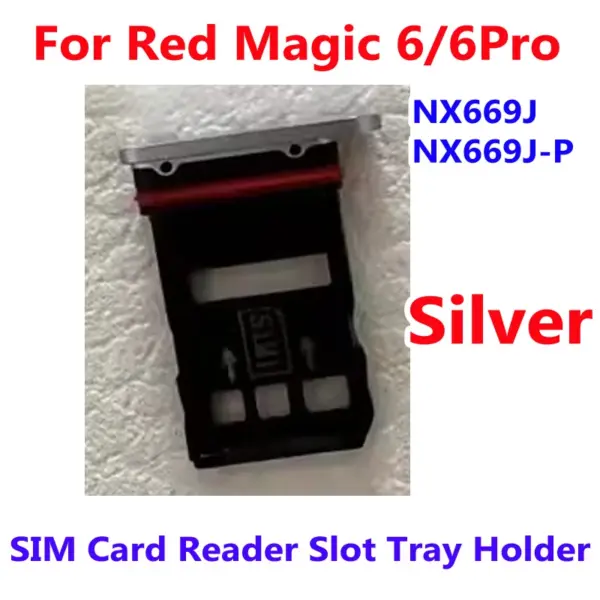 Original SIM Card Reader Tray for ZTE Nubia Red Magic Series - Image 10