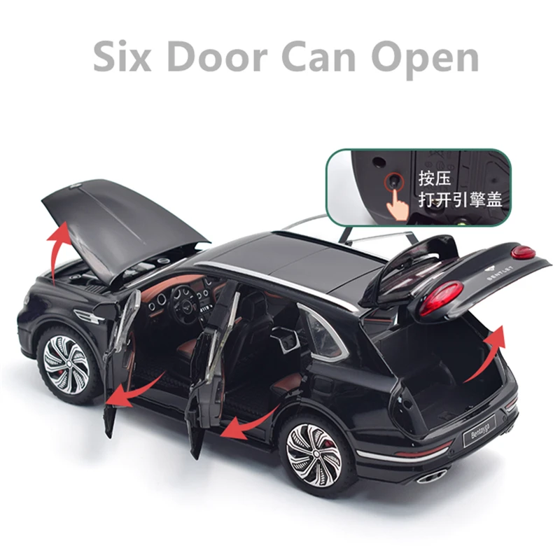 1:24 Bentayga SUV Alloy Diecast Model Car 4 1:24 Bentayga SUV Alloy Diecast Model Car - Image 4