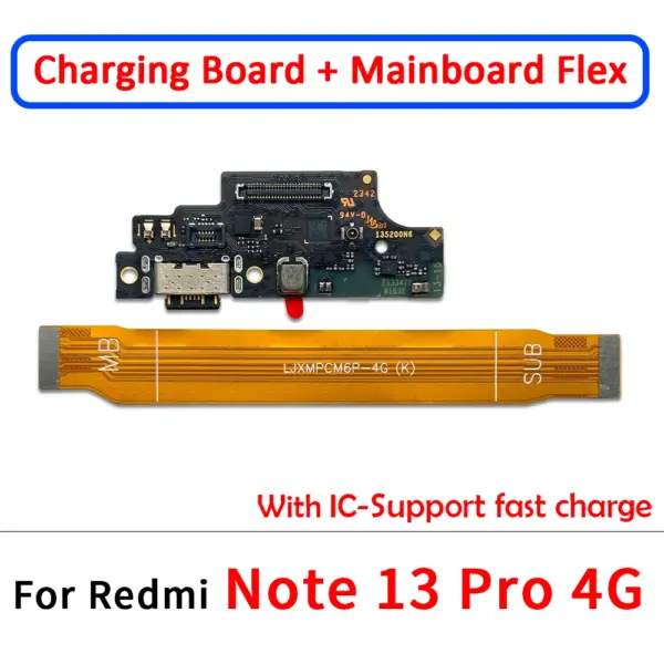 Xiaomi Redmi Note 13 Pro USB Charging Port Flex Cable - Image 15