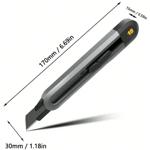 Deli Multi-Spec Utility Knife - 12/9/18mm - Image 20