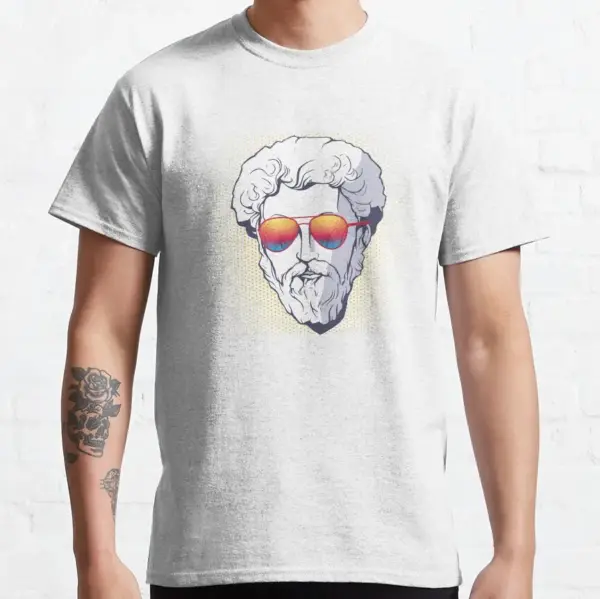 Tropical Stoic Graphic T-Shirt for Men - Image 6