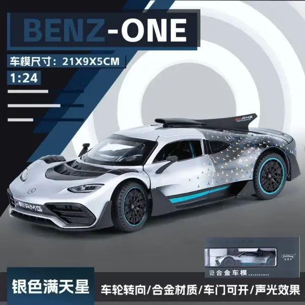 1:24 Mercedes Benz ONE Diecast Model Car - Image 10
