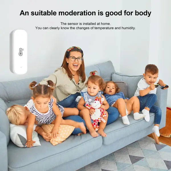 Cozylife WiFi Temperature & Humidity Sensor - Image 5