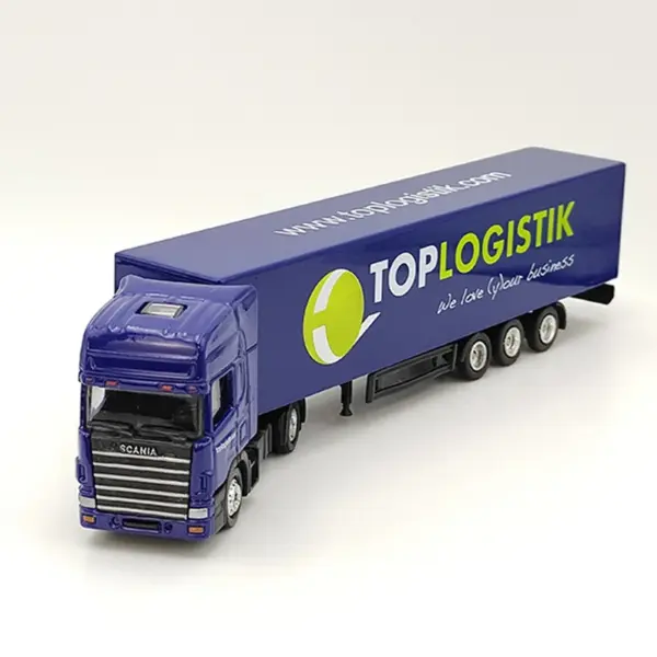 Diecast Alloy Large Transport Vehicle Model