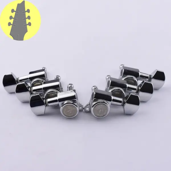 Locking Guitar Machine Heads 1:18 Gear Ratio - Image 15