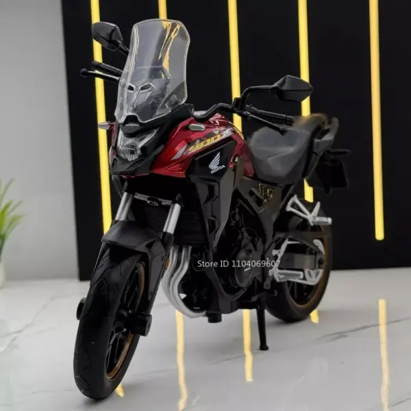 1:12 Honda CB400X Diecast Motorcycle Model - Image 6
