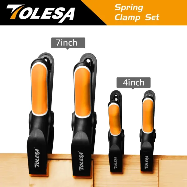 TOLESA 6-Piece Nylon Spring Clamp Set - Image 6