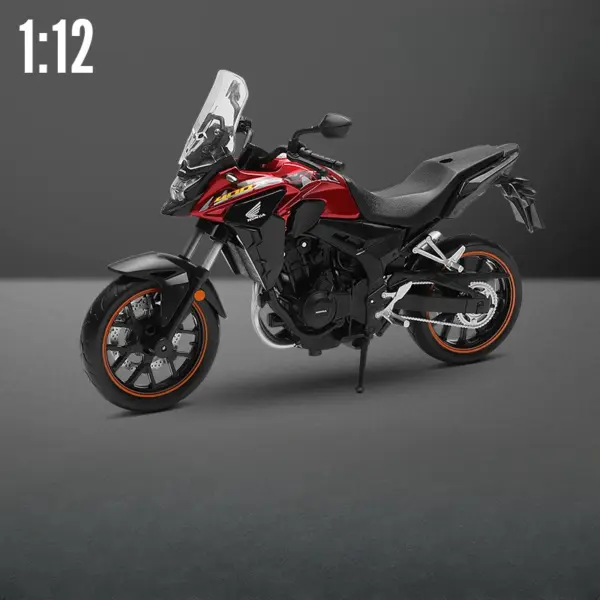 1:12 Honda CB400X Diecast Motorcycle Model - Image 7