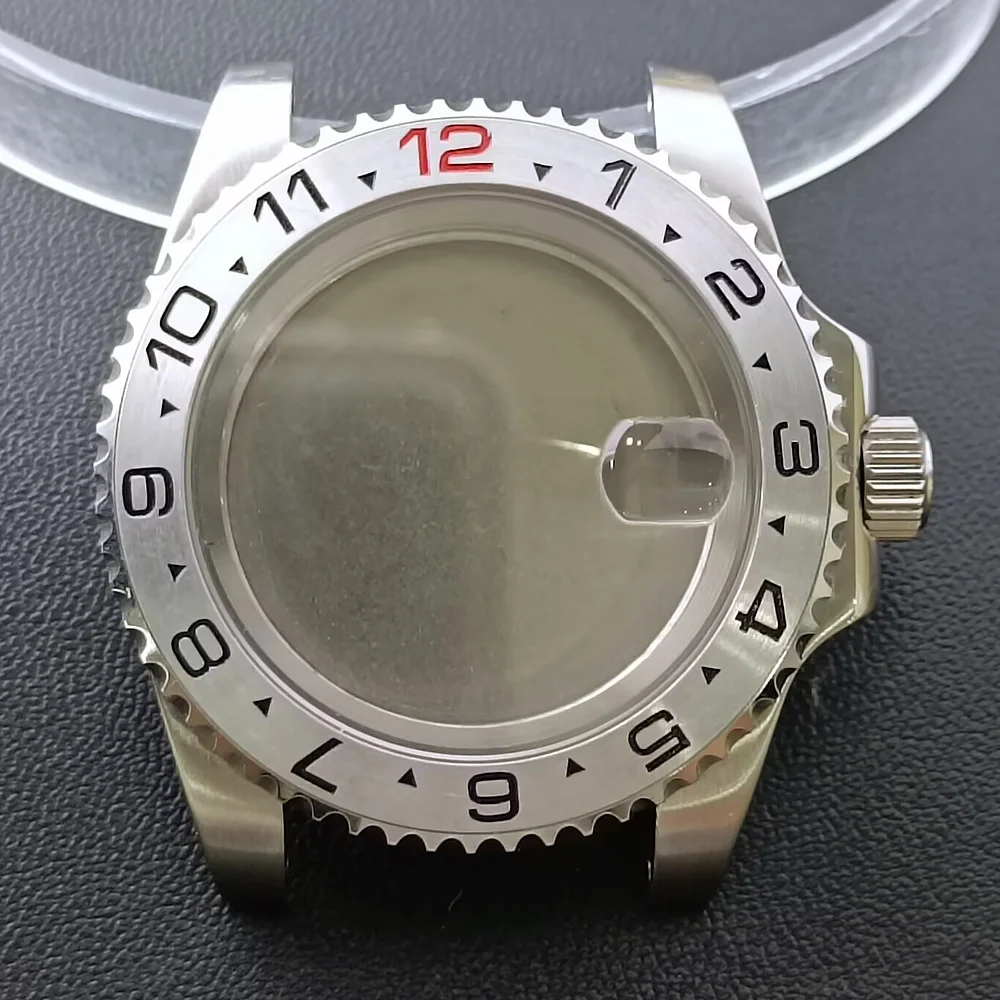 40.5mm Stainless Steel Watch Case for NH34/35/36 129 40.5mm Stainless Steel Watch Case for NH34/35/36 - Image 129