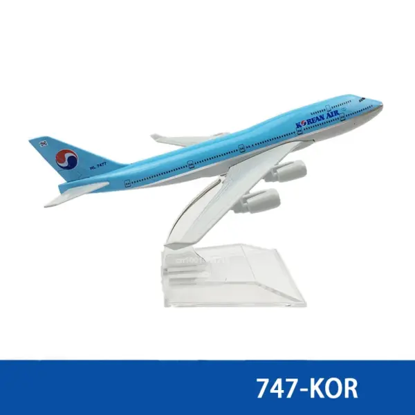 Diecast Boeing 747 777 Airplane Model 15cm - Image 26