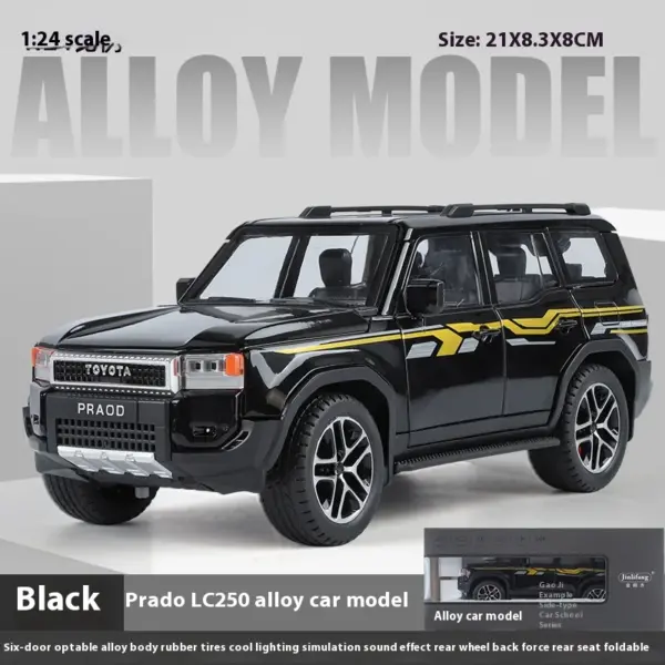 1:24 Toyota Land Cruiser Prado Diecast Model - Image 15