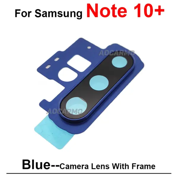 Galaxy Note 10 Plus Rear Camera Lens with Frame - Image 14