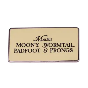 Moony Wormtail Padfoot Prongs Enamel Pin