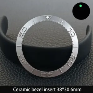 Ceramic Bezel Insert for 40mm Men's Watch 233 S2cd0116746e44dfda43168a5d7e3b973p