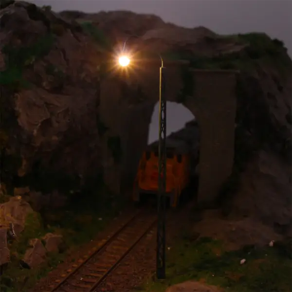 3pcs Lighted Lamp Lattice Mast for Rail Models - Image 3