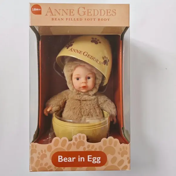 Anne Geddes Sleeping Baby Plush Doll in Egg - Image 10