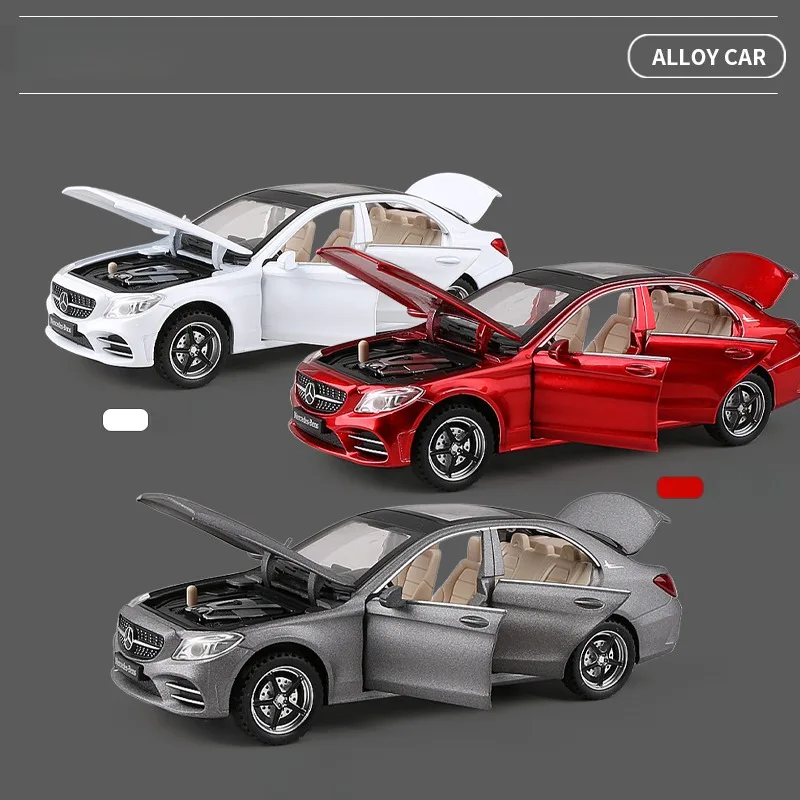WELLY 1/32 Benz C260 Alloy Diecast Car 2 WELLY 1/32 Benz C260 Alloy Diecast Car - Image 2