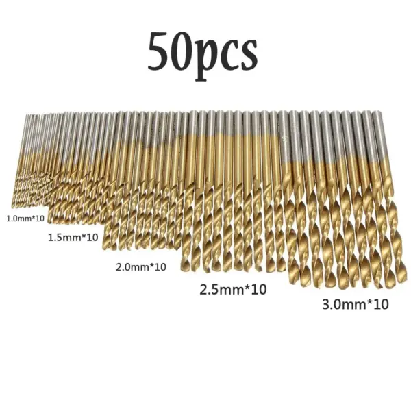 99pcs High-Speed Steel Drill Bit Set 1.5-10mm - Image 7