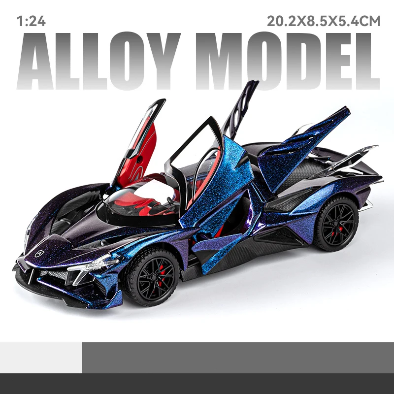 1:24 Apollo Project EVO Supercar Diecast Model 10 1:24 Apollo Project EVO Supercar Diecast Model - Image 10
