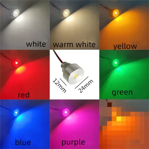 3W LED Battery Mini Light Bulb Set - Image 4