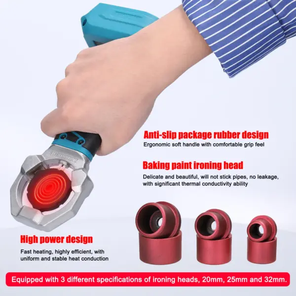 Cordless Hot Melt Welding Machine with Heads - Image 6