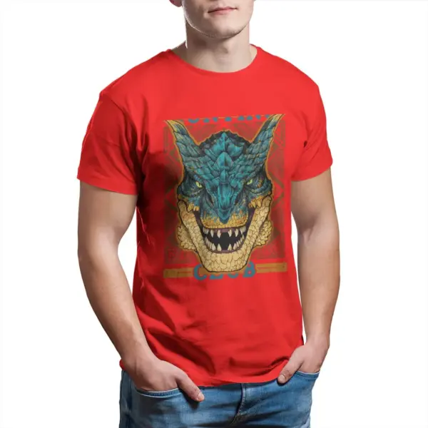 Monster Hunter World Tigrex T-Shirt for Men - Image 12