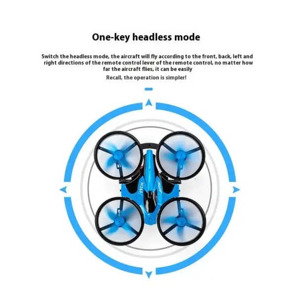 JJRC H36f Mini Hovercraft Drone with 3-Mode - Image 5
