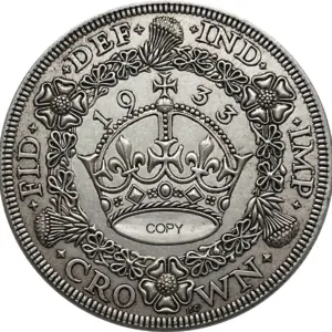 Great Britain 1933 Crown Collectible Replica 14 S2dca346cc8cf49c9a261eda4087f6103D