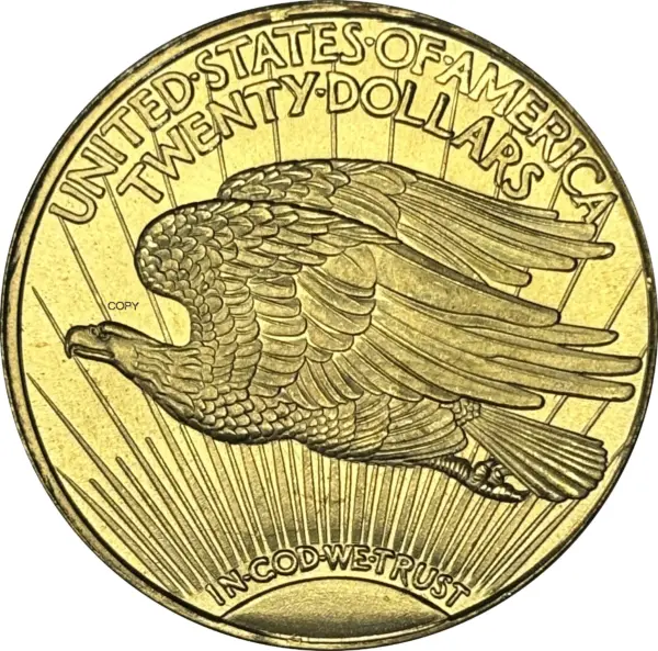 Saint Gaudens Double Eagle Commemorative Coin - Image 6