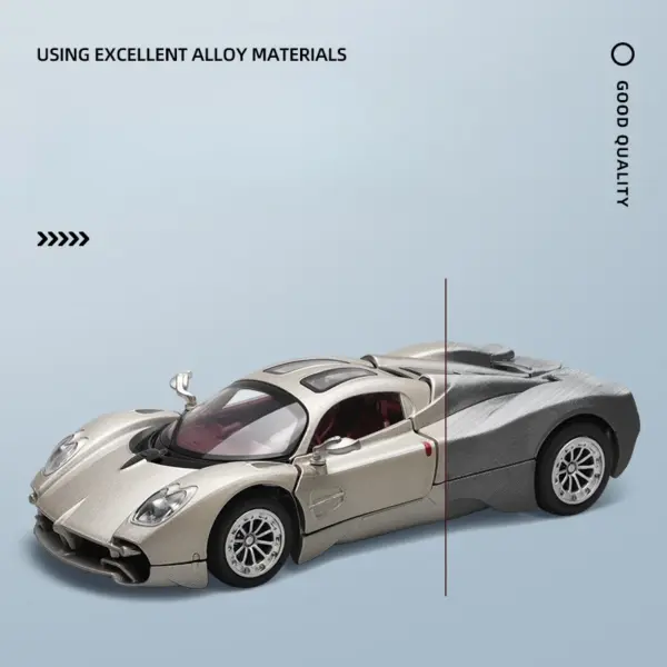 Official Pagani Utopia Sport Car Model Diecast Toy - Image 3