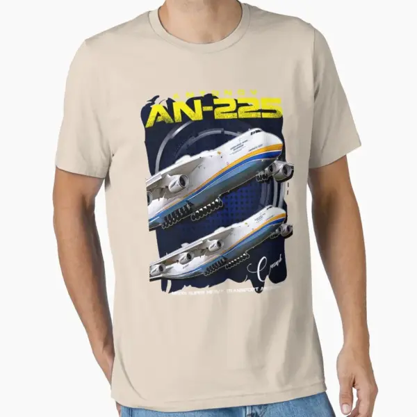 Antonov AN-225 Mriya Cotton T-Shirt Large - Image 7