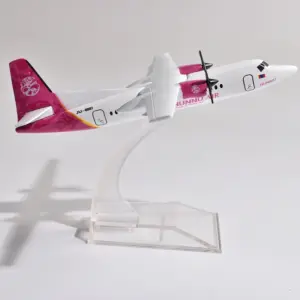 Aero Mongolia Fokker F50 Model Plane 1:400 Scale 20 S2e26a5a3721a444687192bf084211327A