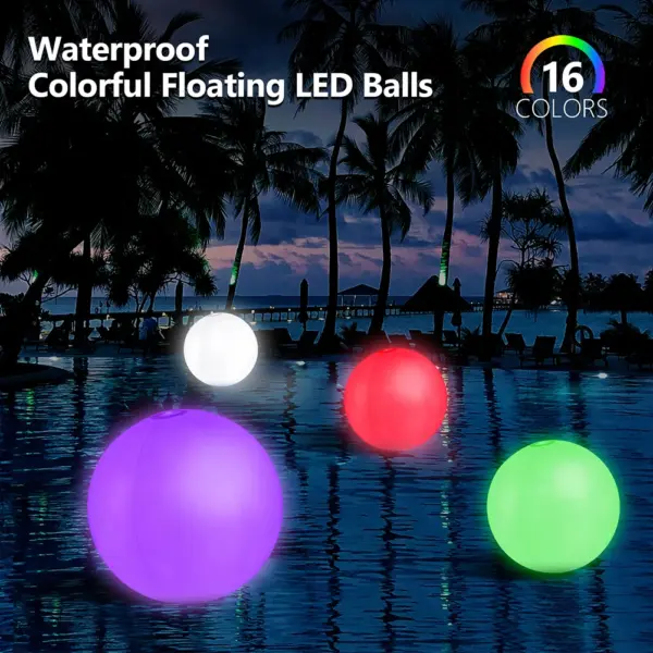 Luminous LED Garden Ball for Pool Parties - Image 4