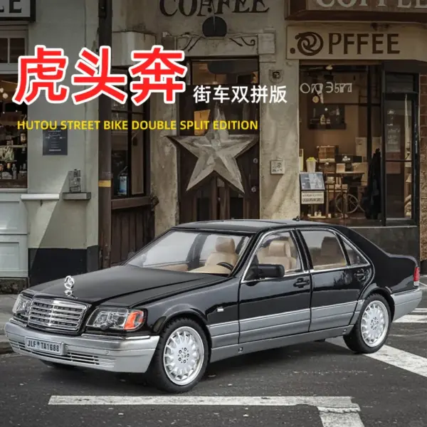 1:24 Mercedes-Benz W140 320SEL Diecast Model - Image 2