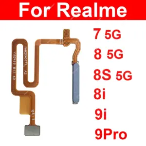Realme Fingerprint Sensor Flex Cable for 7 8S 9Pro