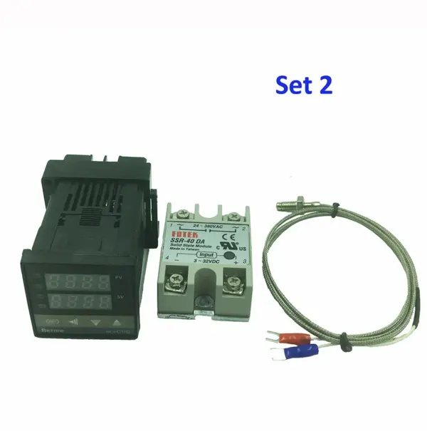 REX-C100 Digital Thermostat with K Type Sensor - Image 8