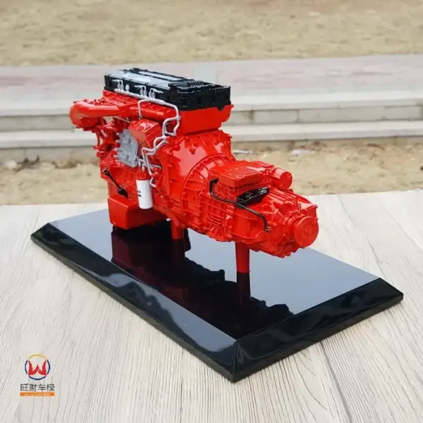 1:10 Scale Diecast Alloy Cummins M15 Model - Image 3