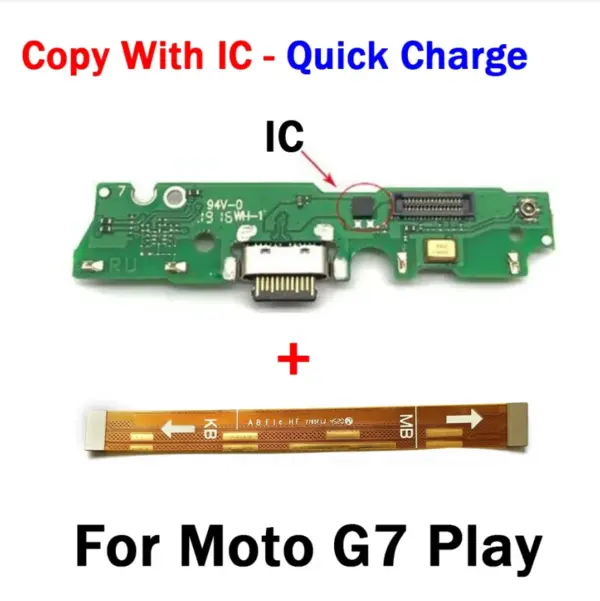 Moto G Series USB Charging Board Flex Cable Replacement - Image 17