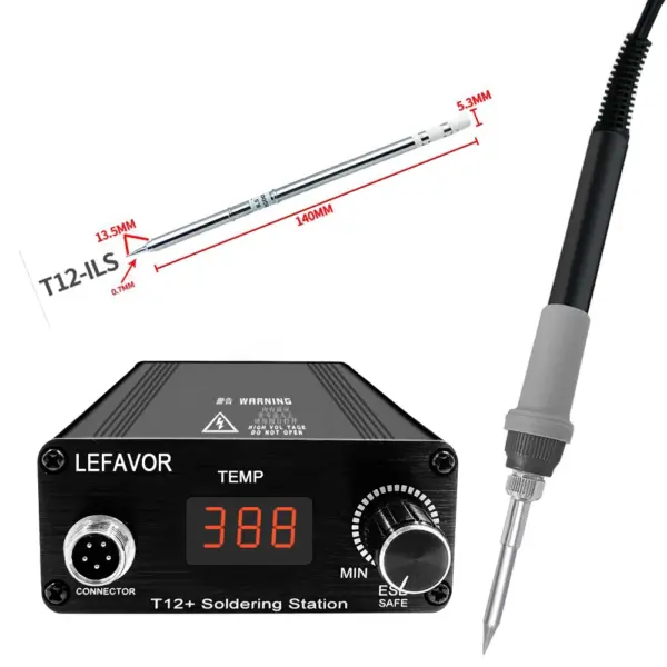 T12 75W Digital Soldering Iron Station - Image 7