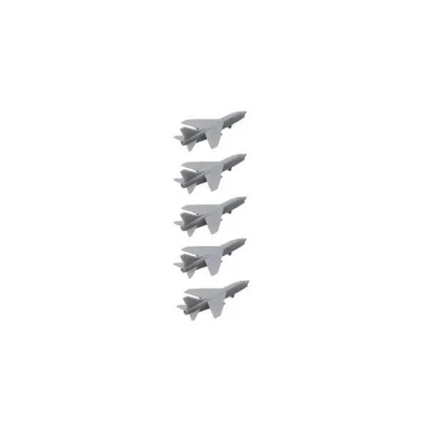 F-8 Crusader Battle Aircraft Model Set of 5 - Image 7