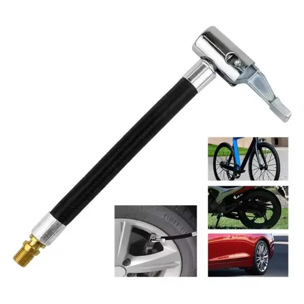 Car Tire Inflator Hose Extension Tube 10-50cm - Image 4