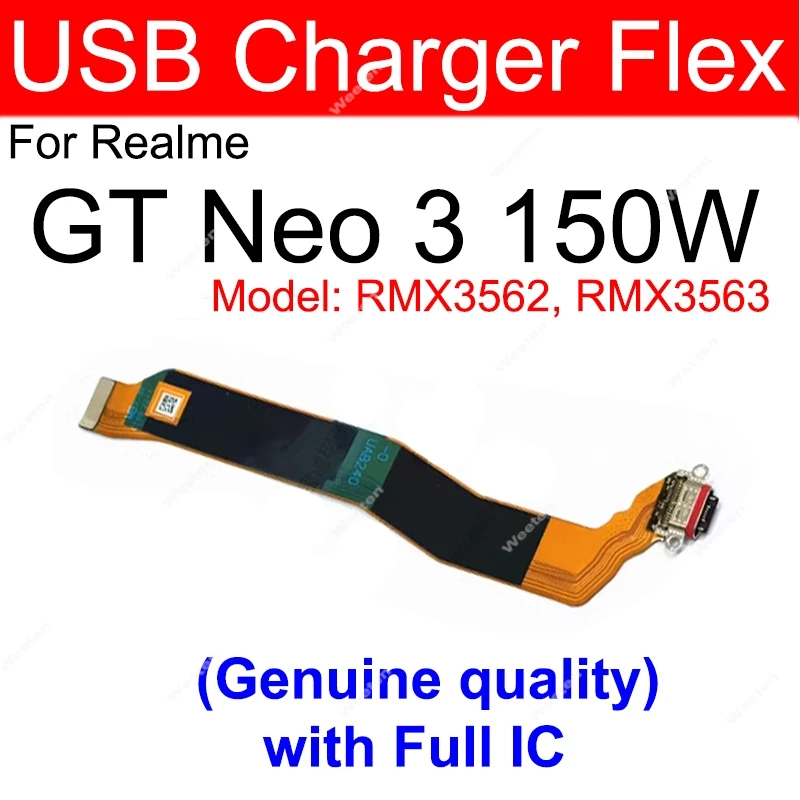 USB Charging Dock Flex Cable for Realme GT Neo 2 8 USB Charging Dock Flex Cable for Realme GT Neo 2 - Image 8