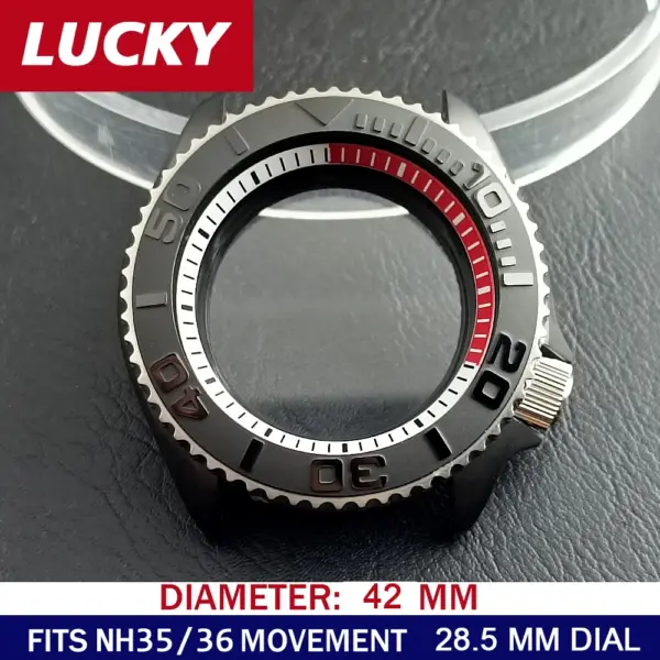 N H35 42mm Stainless Steel Watch Case - Image 54