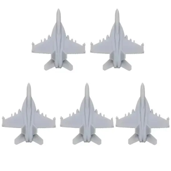 5PCS F-18F Super Hornet Resin Models Collection - Image 7