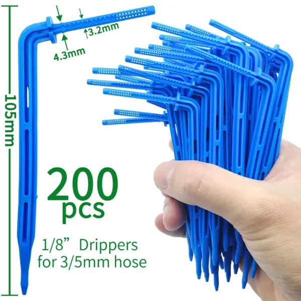 Green Drippers 1/8 inches for Micro Drip Systems - Image 10