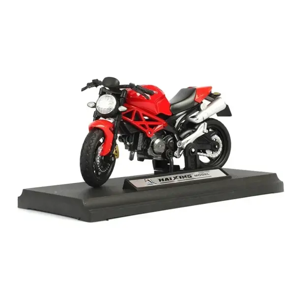 1:18 Diecast Ducati Motorcycle Model Collectible - Image 3