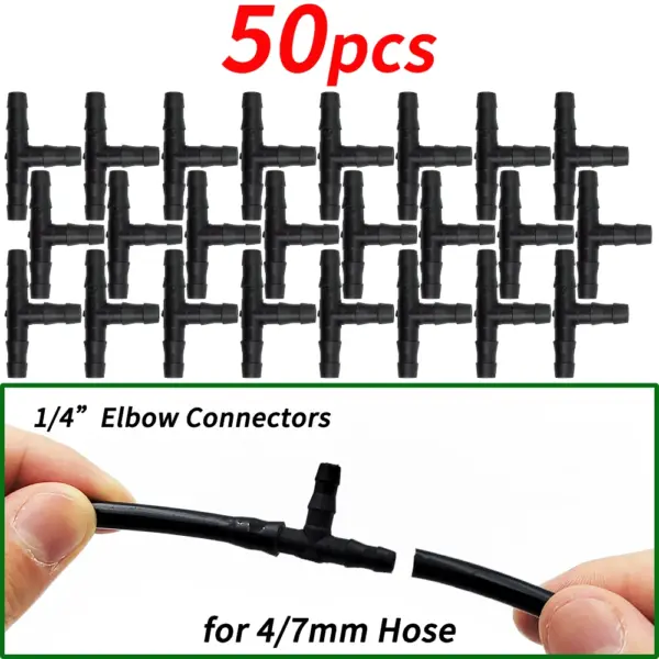 Barbed Couplings for 4/7mm Hose - 20/50/100PCS - Image 7