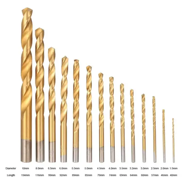 99pcs High-Speed Steel Drill Bit Set 1.5-10mm - Image 2